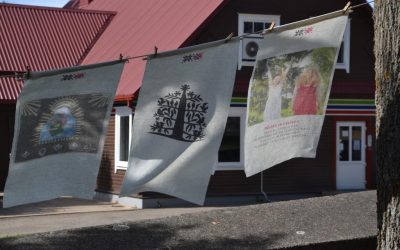 Plenero „Rožės ir lelijos“ darbų paroda Antazavėje